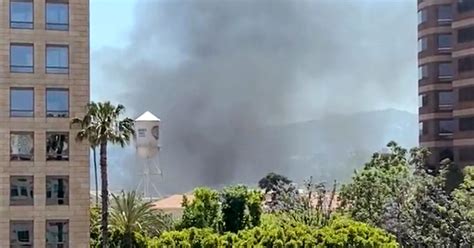Transformer explodes, sparks fire at Warner Bros..